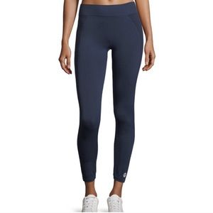 TORY BURCH SPORT Navy Seamless Leggings